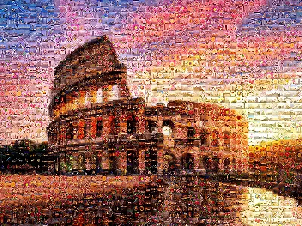 Fotomosaico de Lugares